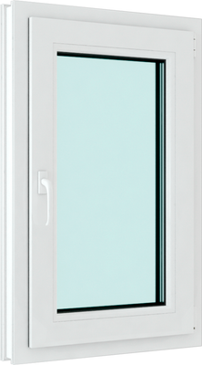 Окно ПВХ Добрае акенца Поворотно-откидное 3 стекла (1000x700)