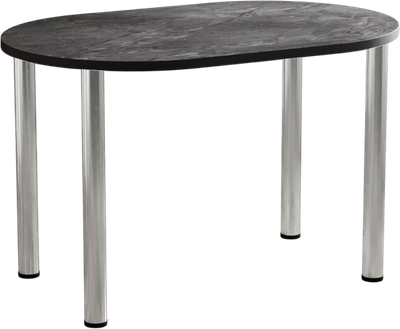 Обеденный стол Артём-Мебель СН-105.02 (мрамор империал темный)