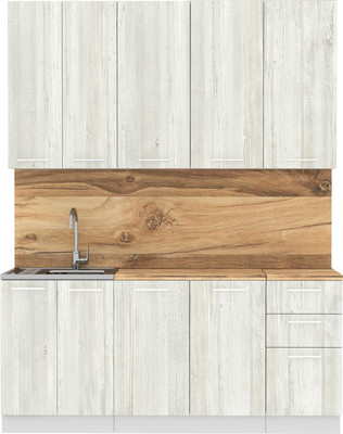 Кухонный гарнитур Артём-Мебель Эльза СН-114 без стекла ДСП 1.8 (сосна винтерберг)