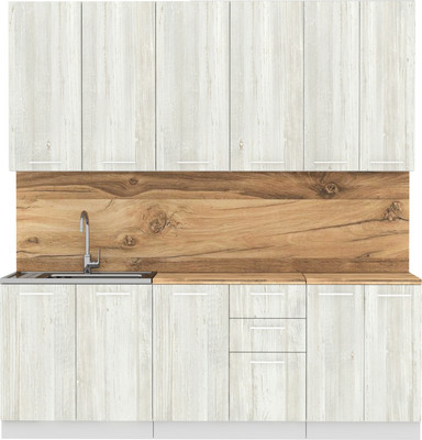 Кухонный гарнитур Артём-Мебель Эльза СН-114 без стекла ДСП 2.2 (сосна винтерберг)