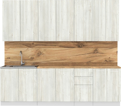 Кухонный гарнитур Артём-Мебель Эльза СН-114 без стекла ДСП 2.6 (сосна винтерберг)