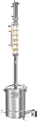 Дистиллятор бытовой ДОБРЫЙ ЖАР Lux Тарельчатый 3 дюйма (37л, + ТЭН)