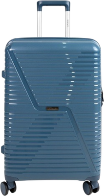 Чемодан на колесах Rozan 3934 (S, синий)