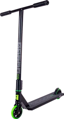 Самокат трюковый Tech Team Duker 3.0 / NN012441 (черный/зеленый)
