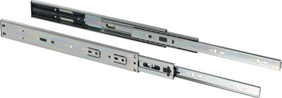 Комплект направляющих мебельных AKS 114 797 шариковые L-500 h=45 (soft close)