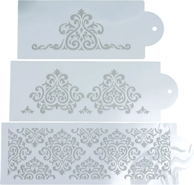 Набор трафаретов кондитерских S.G. Home SG-CS-1 (3шт)