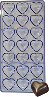 Форма для шоколада S.G. Home Сердце 2 SG-FS-11