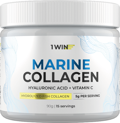 Коллаген 1WIN Морской с гиалуроновой кислотой (90г, нейтральный)