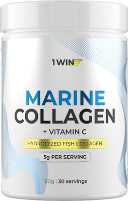 Коллаген 1WIN Морской с витамином С (180г, нейтральный)