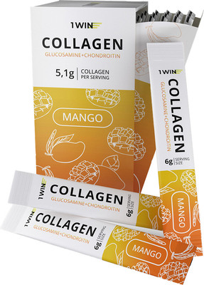 Коллаген 1WIN Манго (30шт)