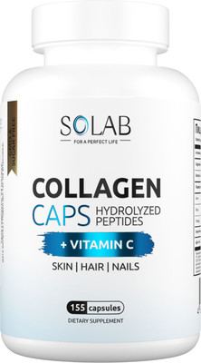 Коллаген SOLAB С витамином С (155 капсул)