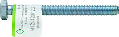 Болт ЕКТ М12х120/120 DIN933 8.8 / B009885