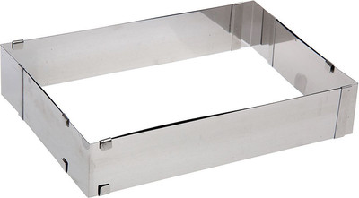 Форма для выкладки еды S.G. Home Прямоугольник SG-SQ1525 (нержавеющая сталь)