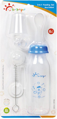 Бутылочка для кормления Sun Delight 31040 (синий)