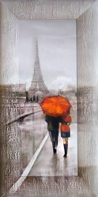 Картина Декарт Красный зонтик 8Л0847 (в раме)