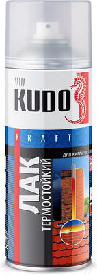 Лак Kudo Термостойкий (520мл)