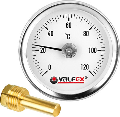Термоманометр сантехнический Valfex VF.TG.40.014.080