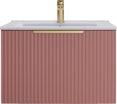 Тумба под умывальник ЗОВ Дублин 60 / DU60TSMFR (флавио античная роза)