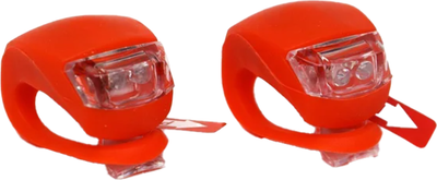 Набор фонарей для велосипеда Joy Kie XC-108 / H000008094 (красныый)