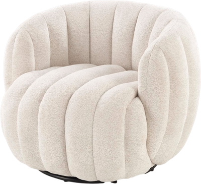 Кресло мягкое Halmar Fraser (кремовый)