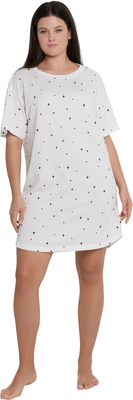 Сорочка Mark Formelle 572371 (р.164/170-100-106, звездная россыпь на белом)