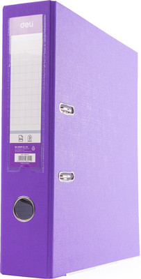 Папка-регистратор Deli Разборная / F818-PL (фиолетовый)