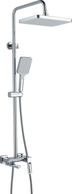 Душевая система со смесителем Shevanik S6826 (хром)