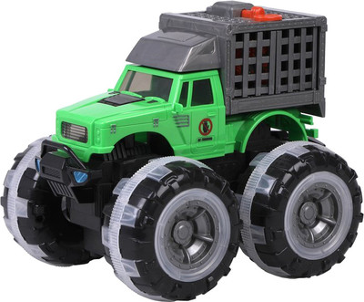 Автомобиль игрушечный Пламенный мотор Монстр трак Охота на динозавра / 870970