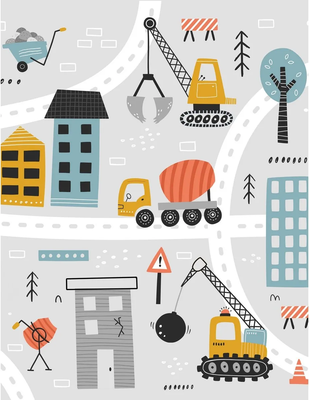 Фотообои листовые Citydecor Детская 482 (200x260см)