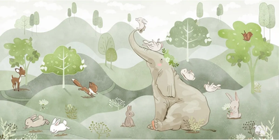 Фотообои листовые Citydecor Детская 472 (300x150см)