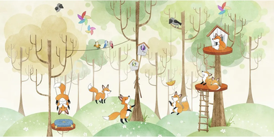 Фотообои листовые Citydecor Детская 473 (300x150см)