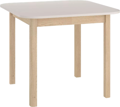 Обеденный стол Signal Dante II 90-130x90 (кашемир/дуб кремона)