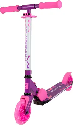 Самокат детский Tech Team Rainbow 145 / NN014135 (фиолетовый/розовый)