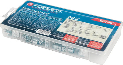 Набор хомутов червячных Forsage F-06783 (65433), (30шт)