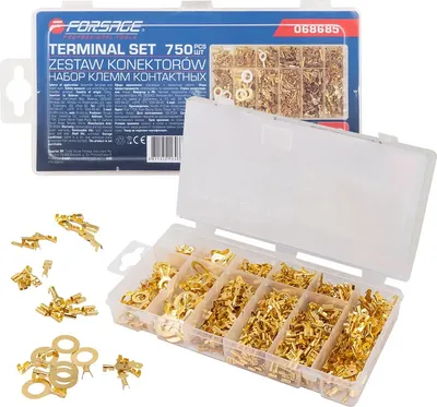 Набор клемм Forsage F-068685 (65418), (750шт)