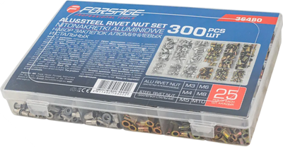 Набор заклепок Forsage F-36480 (65408), (300шт)