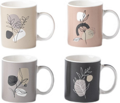 Набор кружек JEWEL Сияние / ПС0045-22 (4шт)