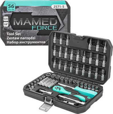 Универсальный набор инструментов MAMEDFORCE MF-2571-5 (54635)