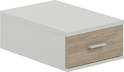 Тумба Norden Подвесная с 1 ящиком / SG.531.SH.OD (серый бархат/дуб темный)