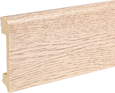 Плинтус SOLID 8 UHD 05/80 (2.4м, дуб бежевый светлый)