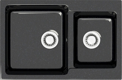 Мойка кухонная Marrbaxx 191/Q4 / F191Q004 (черный)