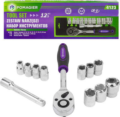 Универсальный набор инструментов Pomagier POM-4123 (61114)