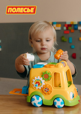 Сортер Полесье Волшебный фургон / 96647