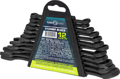 Набор ключей FORSandTUNE 5124MP Black (65051)