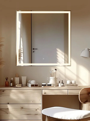 Зеркало Дабл-Ю Гранд Лайт 80x80 / GR80X80LD (с подсветкой)