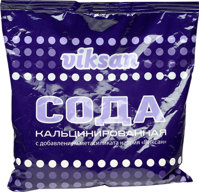 Универсальное чистящее средство Viksan Сода кальцинированная (500г, п/э пакет)