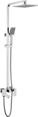 Душевая система со смесителем Abber Daheim AF8216L (хром)
