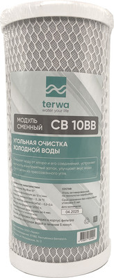 Картридж для фильтра Terwa СВ 10BB (угольный)