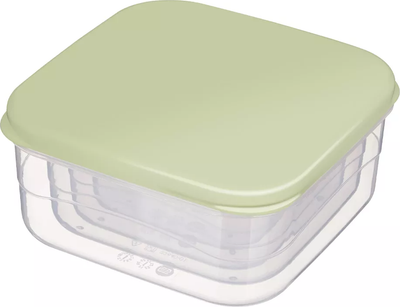Набор контейнеров Бытпласт 433124409 (зеленый)