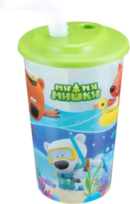 Стакан Бытпласт Ми-Ми-Мишки / 431329009 (зеленый)